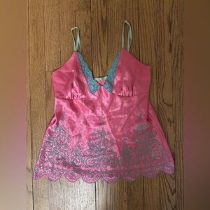 vintage lace tank